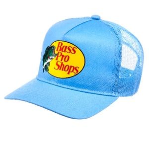 LIGHT BLUE Bass Pro Shops Hat. Hard to find.